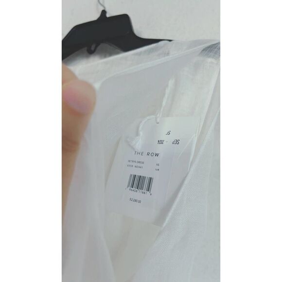 The Row betrays linen midi dress ivory XS - Picture 10 of 12